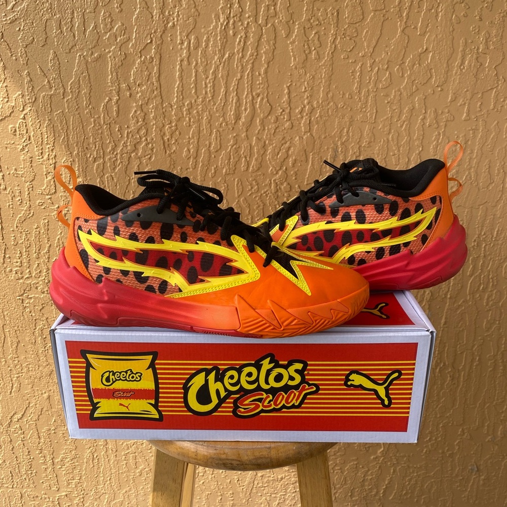 Puma x Cheetos scoot men basketball shoes